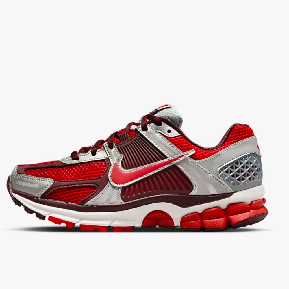 Nike Red and Gray vomero women’s shoes